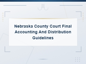 Nebraska County Court Final Distribution Guidelines
